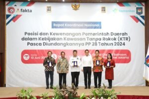 Terima Penghargaan di Rakornas KTR, Wagub Kalsel : Komitmen Tegas untuk Lingkungan Sehat