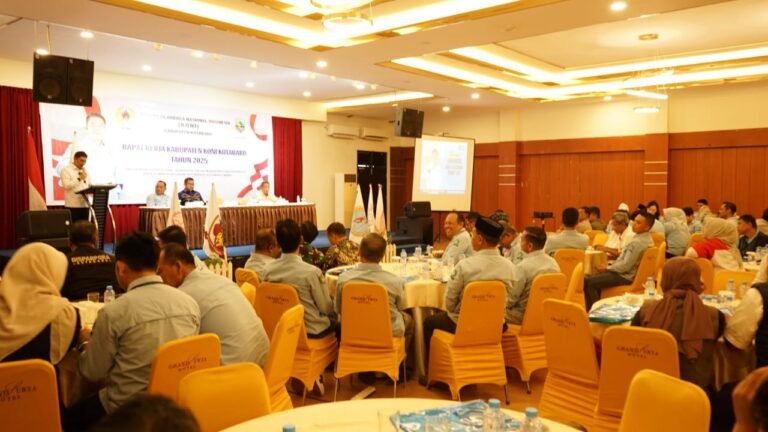 Tingkatkan Prestasi Menuju Kotabaru Hebat, Pemkab Kotabaru Hadiri Rakerkab KONI 2025