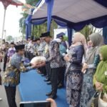 Kotabaru Tampilkan Kapal Bertemakan Kotabaru Hebat Generasi Qur’ani Hebat Di Pawai Ta’aruf MTQ ke XXXVI