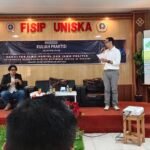 Kerjasama Dengan PT DBS, UNISKA MAB Gelar Kuliah Praktisi Tantangan Komunikasi Sosial Politik Di Industri Berbasis Alam