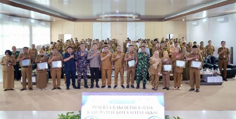 Perkuat Sinergi Menuju Daerah Sehat dan Mandiri, Pemkab Kotabaru Gelar Rakor Kabupaten/Kota Sehat 2025