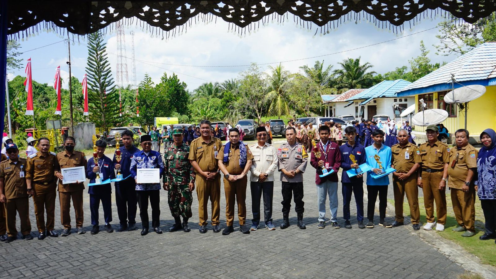 Bakti Pemuda Nusantara Kotabaru Hebat di Desa Bungkukan Resmi Ditutup