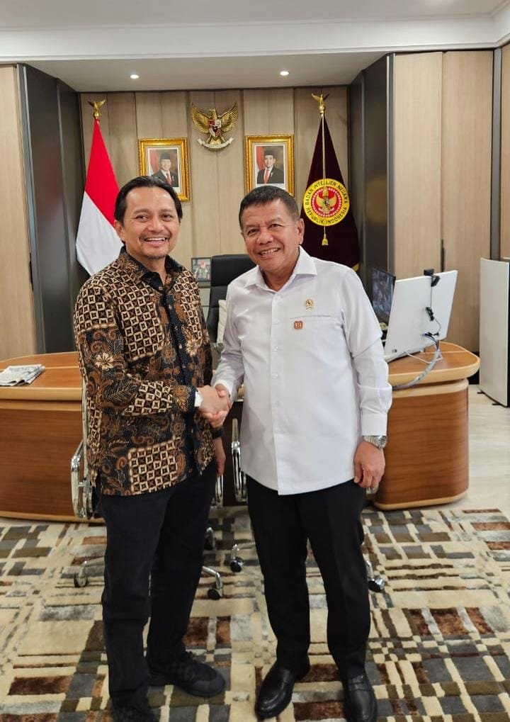 Perkuat Sinergi Dan Jaga Stabilitas Daerah Wagub Kalsel Kunjungi Kepala BIN RI