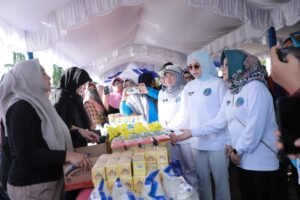 Sambut Ramadan, BKOW Kalsel Gelar Pasar Murah dan Libatkan UMKM Lokal