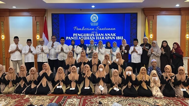 IKA Unair Kalsel Perkuat Kolaborasi dengan Bank Kalsel dan Amanah Group, Dirangkai Buka Puasa Bersama Anak Panti