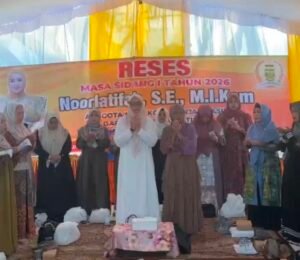 Awali Reses dengan Maulid Habsy, NoorlatiFah Serap Aspirasi Warga