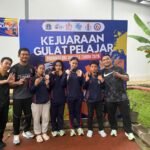 Pegulat Pelajar Kalsel Sabet 2 Emas dan 2 Perunggu di Kejuaraan Gulat Pelajar DKI Jakarta