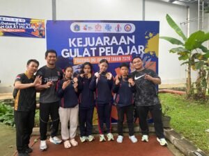 Pegulat Pelajar Kalsel Sabet 2 Emas dan 2 Perunggu di Kejuaraan Gulat Pelajar DKI Jakarta
