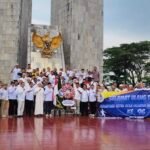 Tradisi Bersejarah, PSSI Kalsel Ziarah ke Makam Pahlawan dan Tokoh Sepak Bola