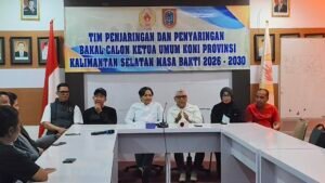 Hasnuryadi Sulaiman Konsultasi ke KONI Kalsel, Tegaskan Komitmen Patuhi AD/ART Jelang Pencalonan