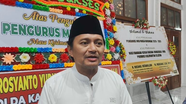 Wagub Kalsel Hasnuryadi Sulaiman Hadiri Pengukuhan Pengurus MUI 2026–2031