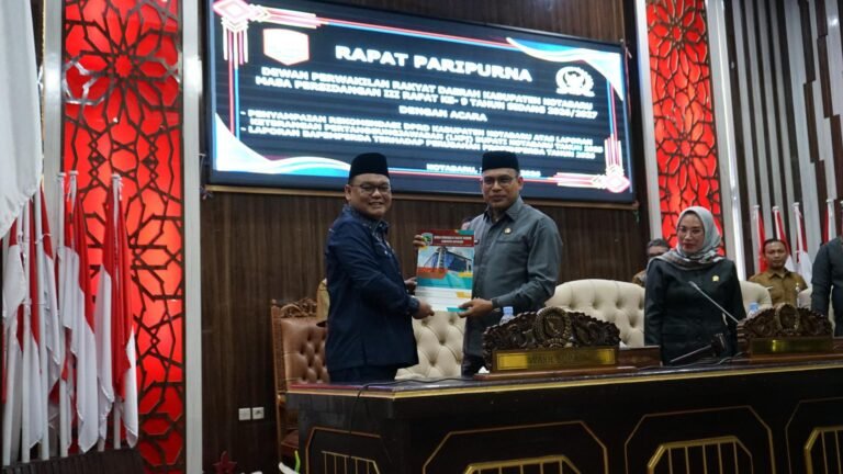 DPRD Kotabaru Rekomendasikan LKPj 2025, Bahas Perubahan Propemperda 2026