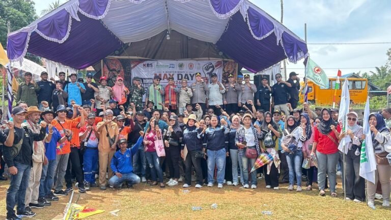 Bupati Kotabaru Hadiri May Day 2026, Perkuat Sinergi Buruh, Pengusaha dan Pemerintah
