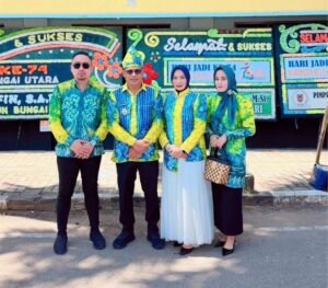 Perkuat Sinergi Antar Daerah, Pemkab Kotabaru Hadiri Puncak Hari Jadi HSU ke-74