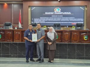 DPRD Tala Bahas Dua Raperda Strategis dalam Rapat Paripurna