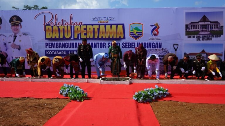 Pemkab Kotabaru Bangun Empat Kantor SKPD, Tingkatkan Efektivitas Pelayanan Publik