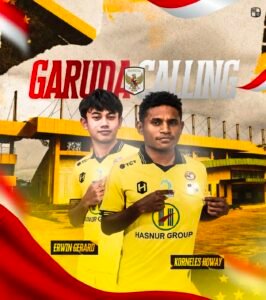 Erwin Gerard, Kornelius Howay dan Satu Punggawa Barito Putera U-19 Dipanggil Seleksi Timnas Indonesia U-20