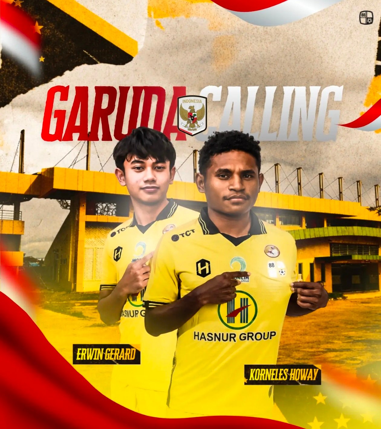 Erwin Gerard, Kornelius Howay dan Satu Punggawa Barito Putera U-19 Dipanggil Seleksi Timnas Indonesia U-20