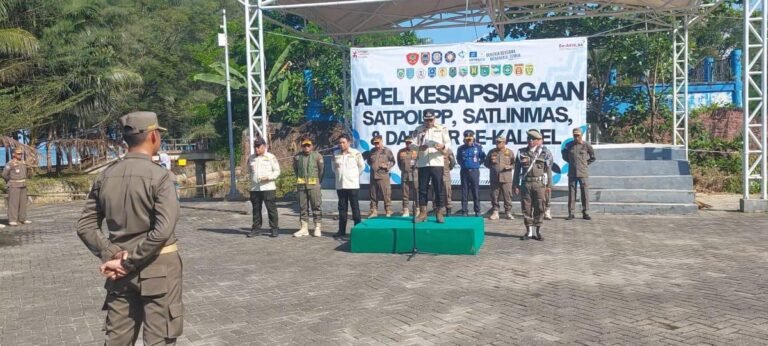 Kotabaru Tuan Rumah Apel Kesiapsiagaan Satpol PP dan Damkar se-Kalsel, Perkuat Sinergi Hadapi Karhutla