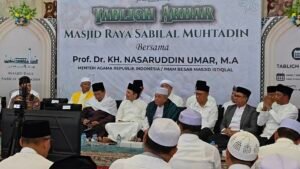 Tablig Akbar Bersama Menteri Agama, Wagub Hasnuryadi Ajak Jaga Kerukunan Umat di Kalsel