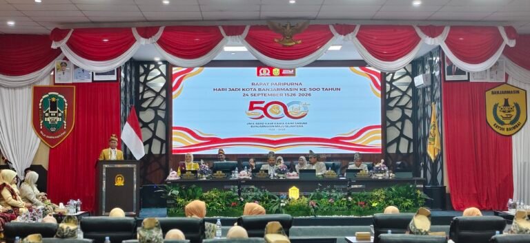 Lima Abad Banjarmasin, Rapat Paripurna Istimewa Digelar Sederhana dan Penuh Doa