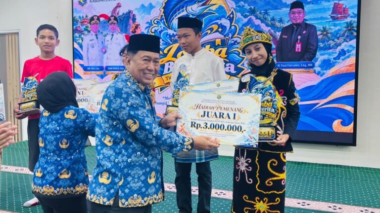 Reva Ramadhani Raih Juara I Lomba Bercerita SMP/MTs se-Kotabaru 2026