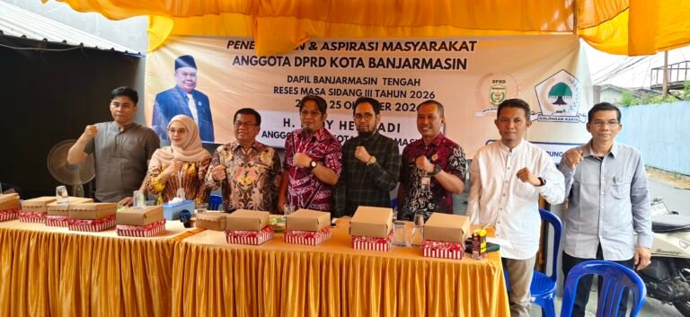 Rudy Heriyadi Desak PAM Bandarmasih Tindak Lanjuti Keluhan Air Bersih Warga Kampung Melayu