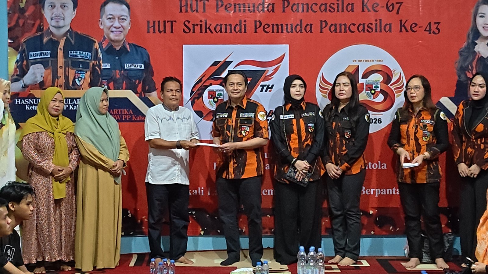 Peringati HUT ke-67 Pemuda Pancasila dan ke-43 Srikandi, Gelar Aksi Sosial di Panti Asuhan Marabahan